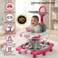 Andador con Tablero Didáctico «DONO» Edición Limitada Dark Pink