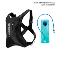 Mochila Impermeable 6L Con Bolsa de Hidratacion 2L MB7