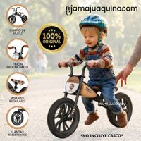 Bicicleta De Equilibrio Regulable «TITO» Edición Exclusiva Beige
