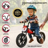 Bicicleta De Equilibrio Regulable «TITO» Edición Exclusiva Red