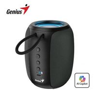 PARLANTE GENIUS SP-915BT BLUETOOTH 5W 6H MIC AI COPILOT RGB BLACK/GREY (31730052401)