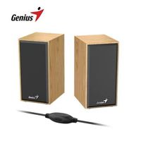 PARLANTE GENIUS SP-HF180 6W USB POWER PINE WOOD (31730029404)