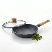 Sartén AlemanGrunf 24cm con Revestimiento Marmolado Gris