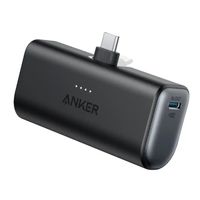 Anker Nano Power Bank Negro (22.5W, Built-In USB-C Connector)