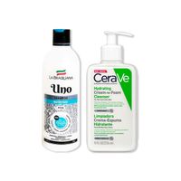 Uno + Cerave Crema Limpiadora Hidratante Hydrating Cleanser 236ml