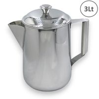 Jarra de Acero Inoxidable 2.8 Litros Con Tapa - JM