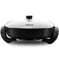 Sartén Eléctrica Taurus odiseo II - 4 L 1600-1800 W Negro