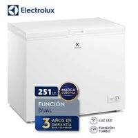 Congelador Horizontal 251 L Blanco EFH25S2P4AW