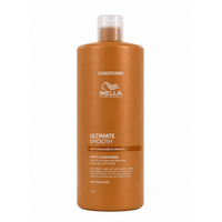 Wella ultimate smooth acondicionador nutritivo anti frizz 1000 ml