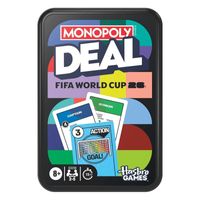 Monopoly Deal Fifa World Cup 2026 - Juego de cartas Copa Mundial