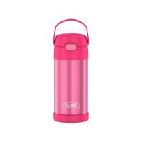 THERMOS FUNTAINER Water Bottle with Straw 12 Onzas Pink