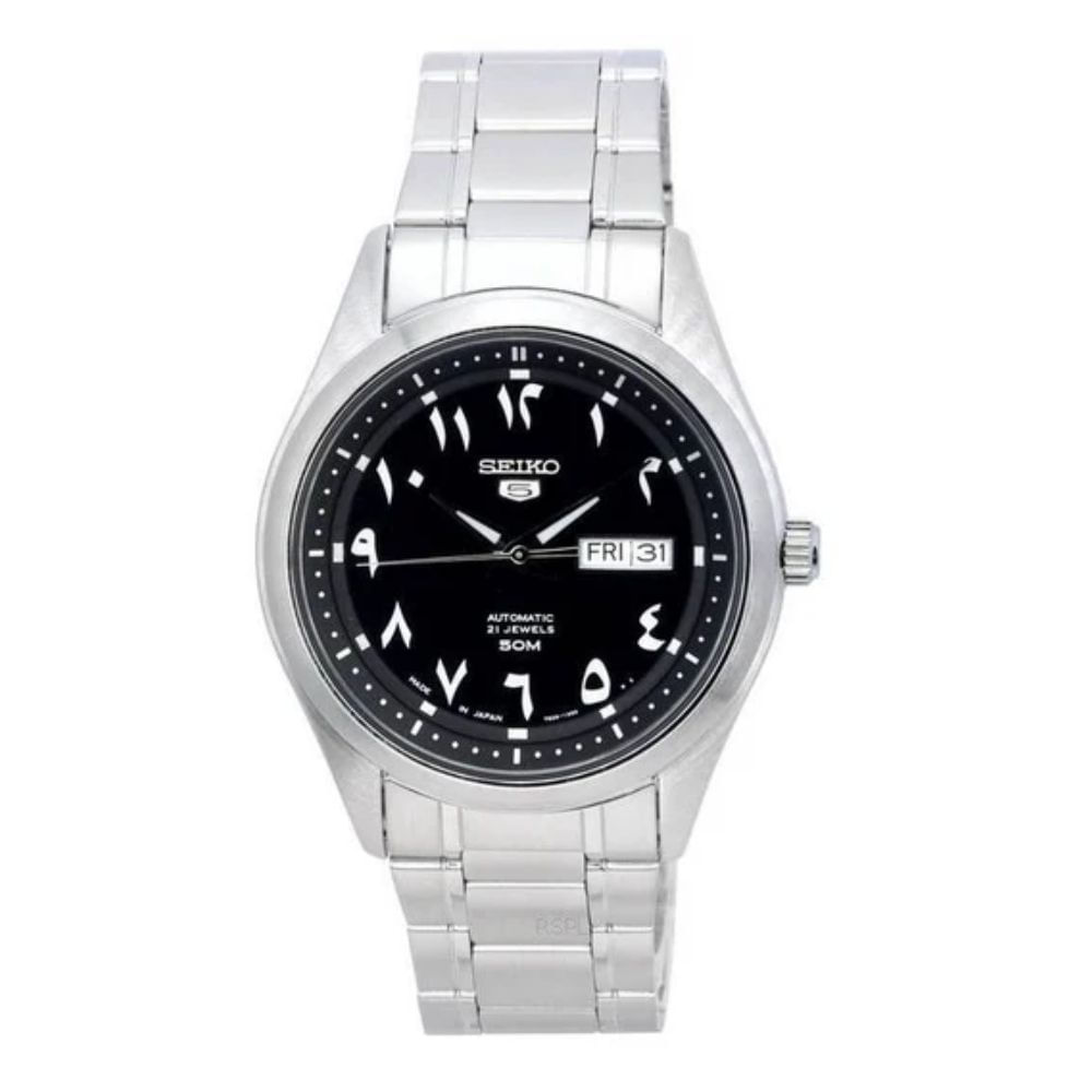 Reloj Seiko 5 Sports Arabic Negro 42mm