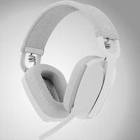 Audífono Logitech Zone Vibe 100 inalambrico bluetooth envolvente - Blanco