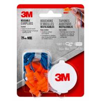 Tapones 3M Para Los Oídos Reutilizables Con Cable 90716H3-Dc