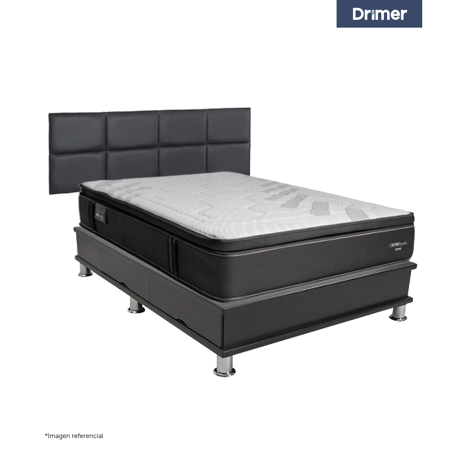 Cama Kingaela Cromopedic Queen