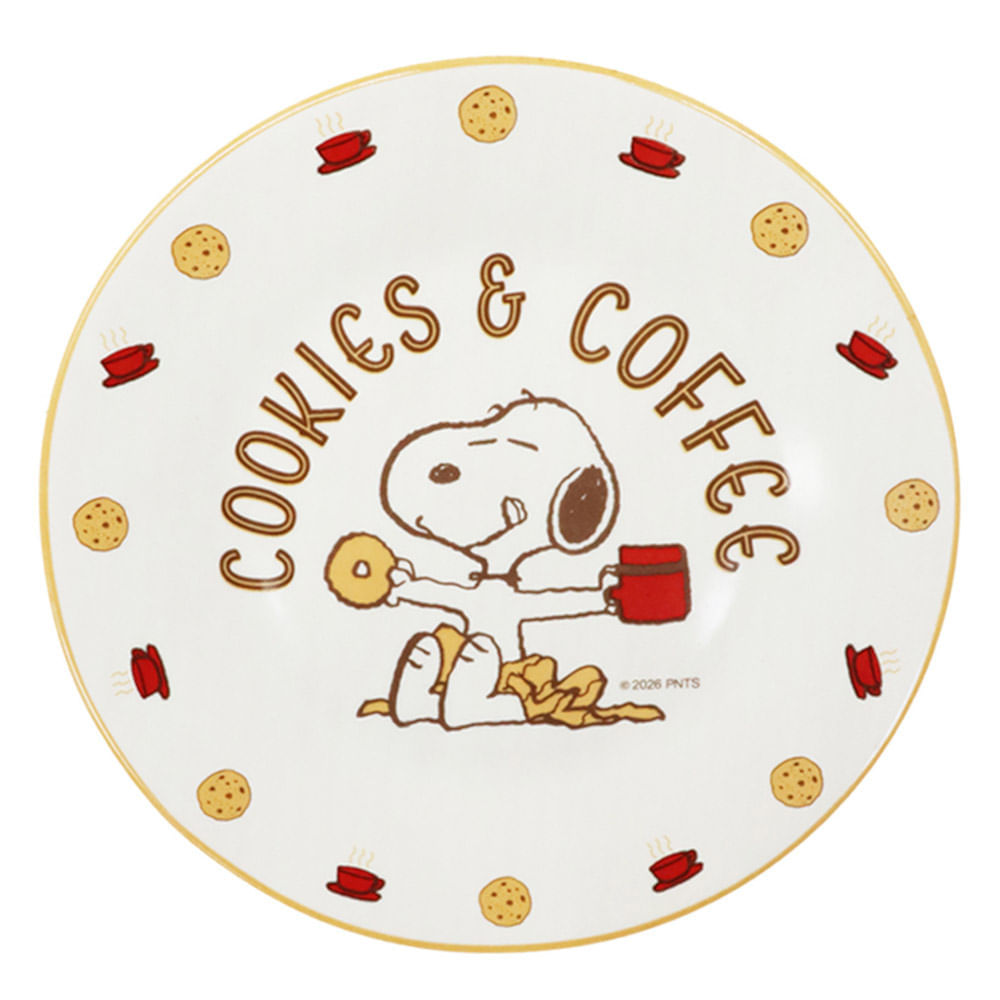 Plato de Postre SNOOPY Statement