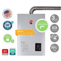 Terma A Gas Tiro Forzado Rheem 21L Gn - Prestige