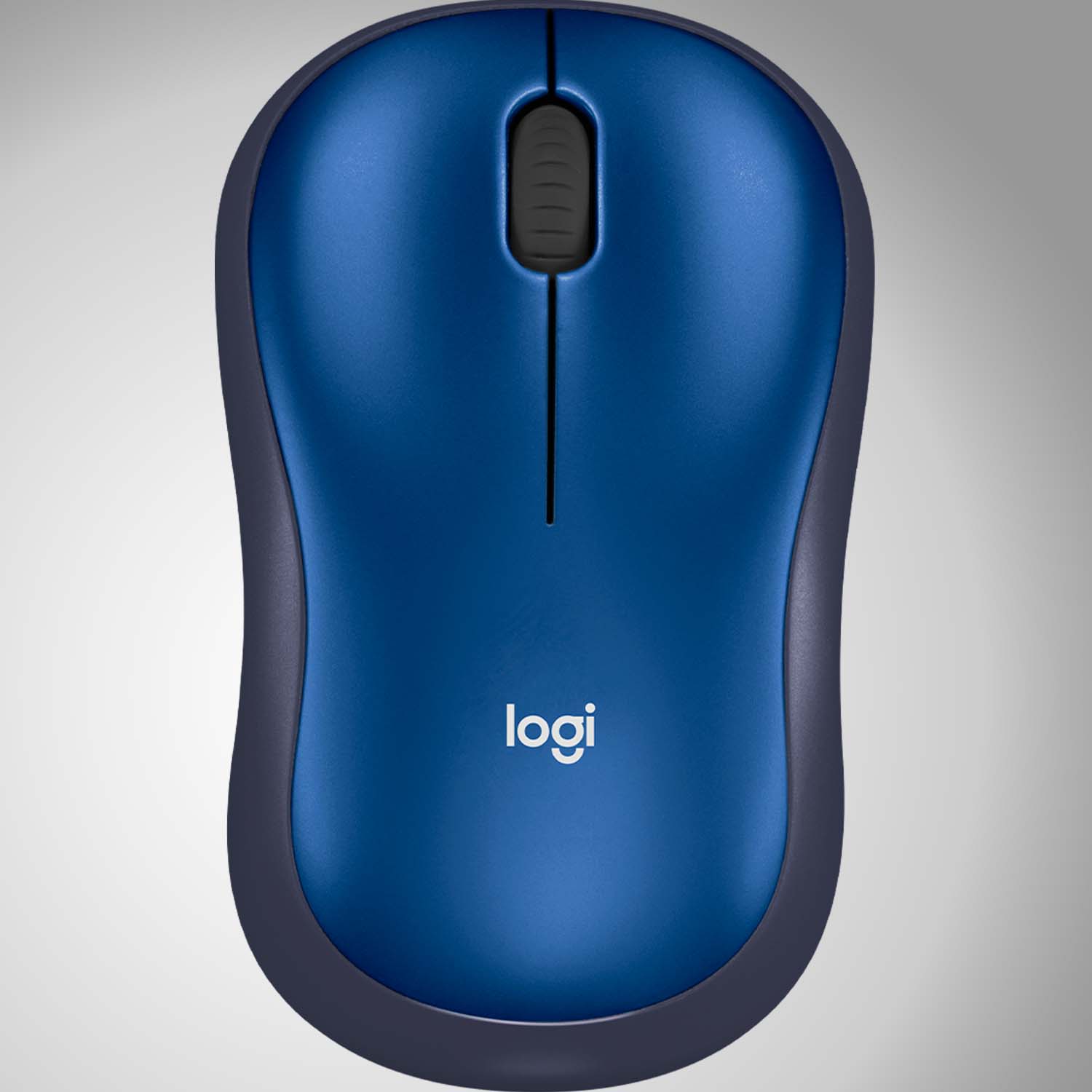 Mouse Logitech M185 Inalambrico Portatil Plug and play Azul