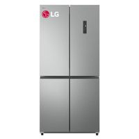 Refrigeradora LG 468L Enfriamiento Express GM49MPY Plateado