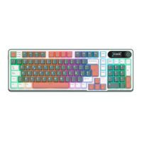 Royal Kludge - Teclado S98 Wireless 98% Camping Switch Brown