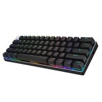Teclado mecánico gamer Logitech G Pro X 60%, RGB, switch óptico - Negro