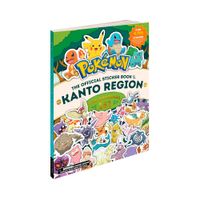 Libro Sticker Pokemon Kanto Region Edicion Especial