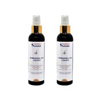 Loción Minoxidil Premium 5% Líquido 120Ml Dermo Sumak 2 Und