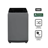 Lavadora INDURAMA 18 Kg Carga Superior  LRI-18DGR Gris Oscuro