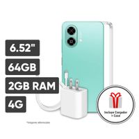 Smartphone ZTE Blade A35e 6.52"" 2GB 64GB 8MP AI Camera Verde
