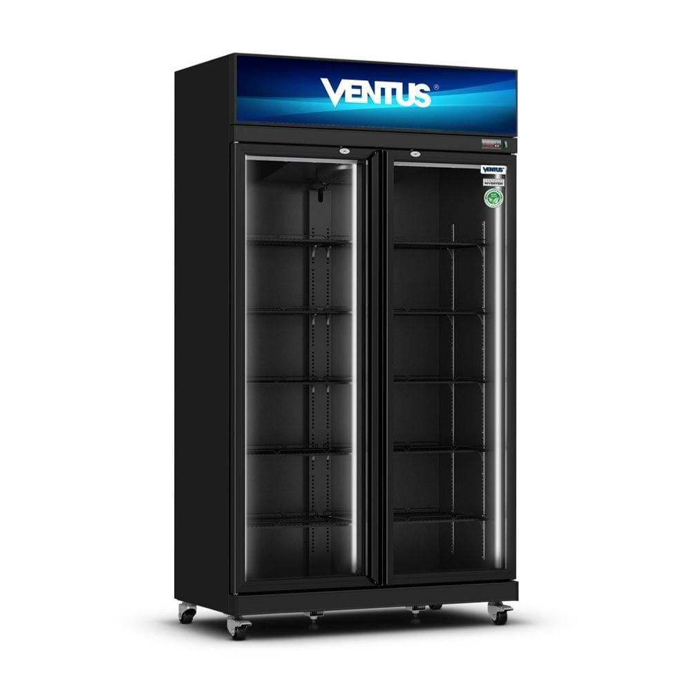 Visicooler Ventus Vc-750 Inverter 750L Acero Negro