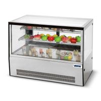 Vitrina Ventus Vp-100C Mantenedora Cuadrado 100L Acero Negro