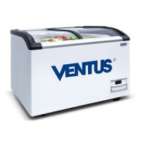 Congeladora Ventus Ctv-520Q Pro 520L Acero Blanco
