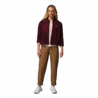 Casaca Para Mujer Polar Bomber Stellar Path™ Guinda Vestuario