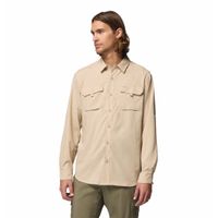Camisa Para Hombre Manga Larga Silver Ridge™ Utility II Beige Vestuario