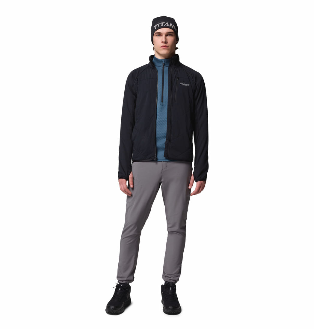 Casaca Para Hombre Con Cierre Completo Arctic Crest™ Negra Vestuario