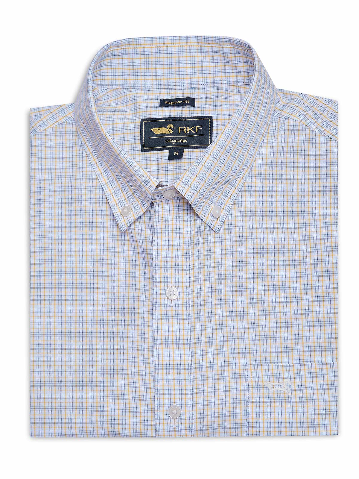 Camisa M/L Algodón Para Hombre Wf Pb Multicolor Rockford