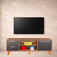 Aparador Vintage Mueble Aparador Mueble TV 75 Caramelo-Wengue