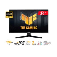 MONITOR ASUS TUF GAMING VG249Q3A 24"" IPS FHD 1920 x 1080 180HZ 1 MS FREESYNC PARLANTES