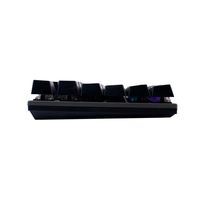 TECLADO GAMER TEROS TE-4074G RGB USB 2.0, negro
