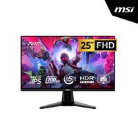 MONITOR MSI MAG 255F E20 Plano 24.5 FHD Rapid IPS 1920x1080 200HZ 0.5 MS HDMIx2 DP Headphone-Out