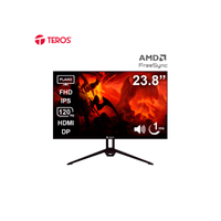 MONITOR TEROS FLAT TE-2415S 23.8""  FHD(1920x1080) 120HZ  1MS IPS HDMI DP PARLANTES INTEGRADOS
