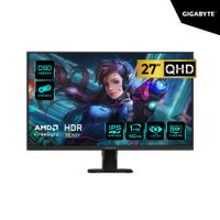 MONITOR GIGABYTE GS27QA 27"" QHD 2560x1440 180HZ 1MS HDMI DP FREESYNC