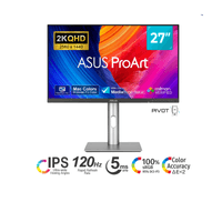 MONITOR ASUS PROART 27"" PA278QGV GEN 2 IPS 2K QHD (2560 x 1440) 120HZ 5ms PIVOT DP HDMI Parlante Int