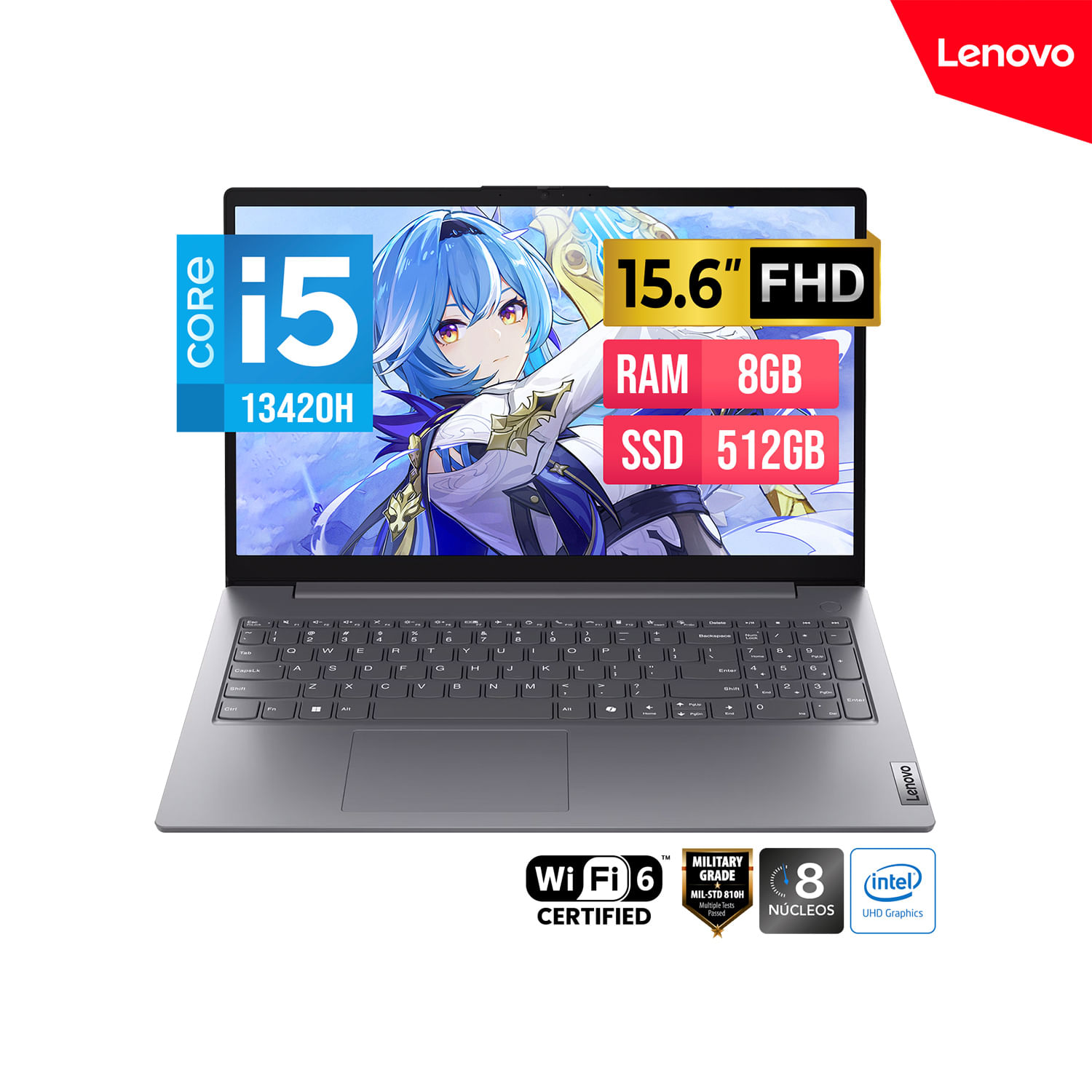LENOVO V15 G5 IRL 15.6"" FHD CORE I5-13420H 8GB 512GB SSD