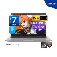 LAPTOP ASUS EXPERTBOOK P1503CVA-S72120 15.6"" FHD 16GB 512GB FreeDOOS