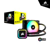 SISTEMA DE ENFRIAMIENTO LIQUIDO CORSAIR ICUE H60X RGB ELITE 120MM INTEL AMD NEGRO