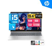 LAPTOP HP 15-FD0152LA 15.6"" TOUCH  FHD IPS I5 1334U  4,6 GHz 8GB  512GB FreeDOS
