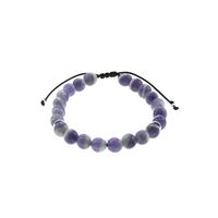 Pulsera Dentes Amatista Plata 925
