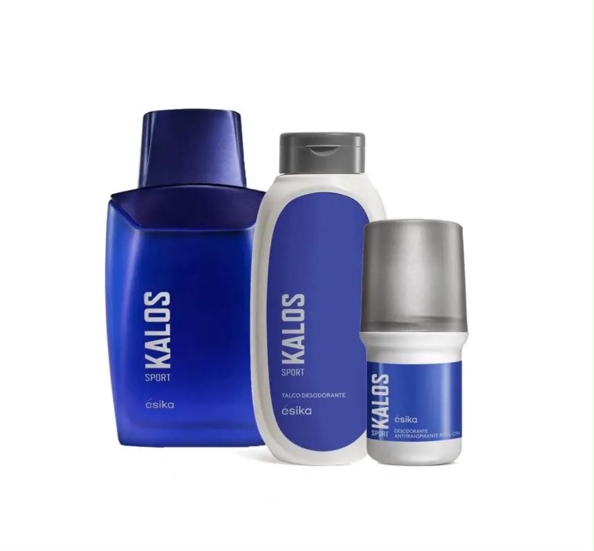 Pack Kalos Sport Perfume, Talco y Desodorante - Esika