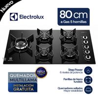 Encimera-Electrolux-a-Gas-5-hornillas-80-cm-KE5GW